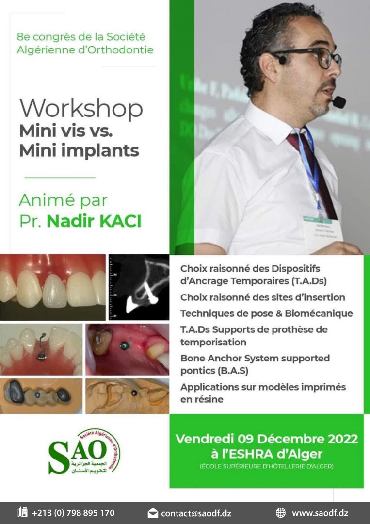 Atelier Mini vis vs. Mini implants